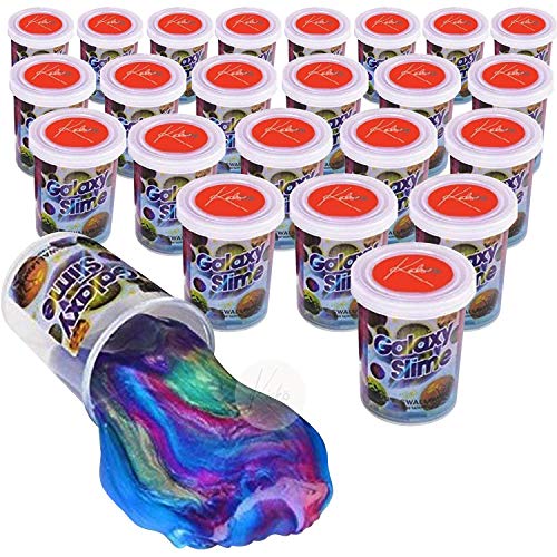 Marbled Unicorn Color Slime - 24 Pack