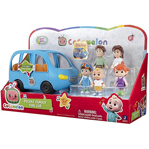 CoComelon Deluxe Family Fun Car with Sounds