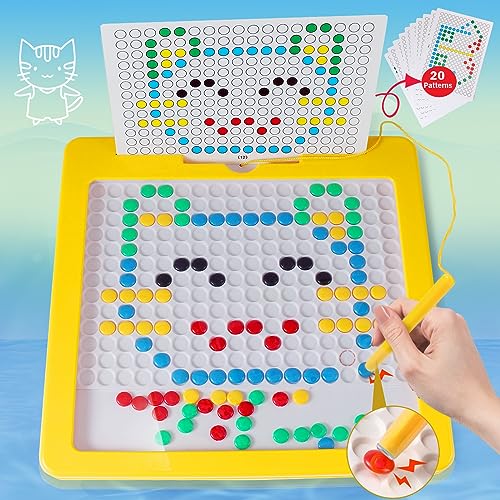 Kids Toys Magnetic Drawing Board with Magnet Beads