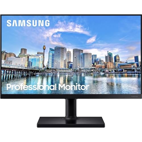 Samsung 24-Inch FHD Computer Monitor, 75Hz, IPS Panel, HDMI, DisplayPort, USB Hub