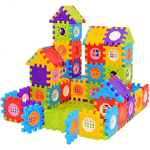 180 Pcs Interlocking Building Blocks for Toddlers &amp; Kids – STEM Building Toys