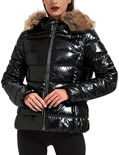 XULIKU Women's Hooded Puffer Down Jacket - Winter Bubble Coats
