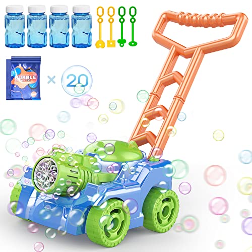 Bubble Lawn Mower for Kids &amp; Toddlers