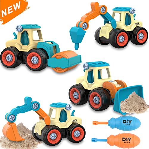 Sand Toys Construction Truck Set