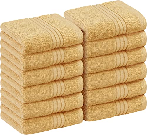 Utopia Towels Premium Wash Cloths Set - Pack of 12 (12 x 12 Inches)