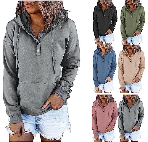 Women's Casual Drawstring Pullover Hoodie