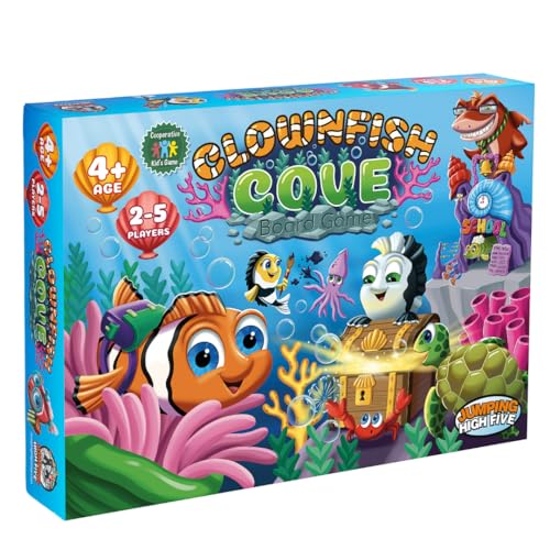 JH5 Clownfish Cove Cooperative Board Game for Kids
