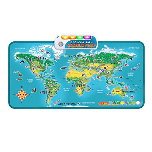 LeapFrog Touch and Learn Interactive World Map