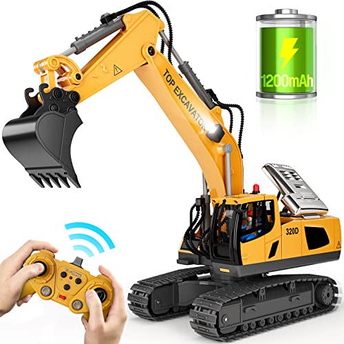 Remote Control Excavator Construction Toys for Boys