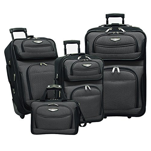 Travel Select Amsterdam Expandable Rolling Upright Luggage - 4-Piece Set