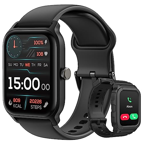 TOOBUR Smart Watch with Alexa, Fitness Tracker, 1.8" HD Screen