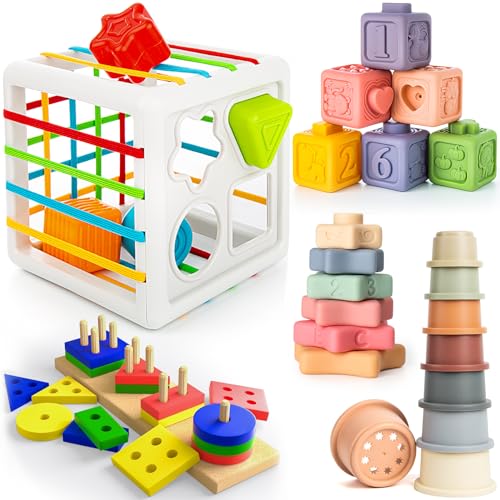 Montessori Baby Sensory Toys Set
