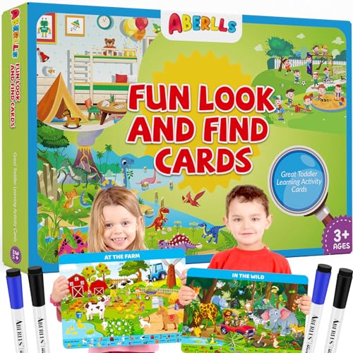 Search and Find Cards for Kids Ages 3-6
