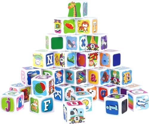 ABC Building Blocks for Toddlers, 28 PCS