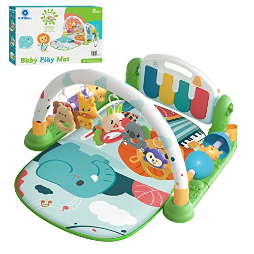 Baby Gym Play Mat with Music and Lights