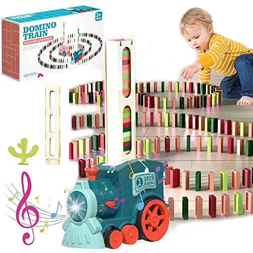 Toy Train Set - Domino Train Toy Set