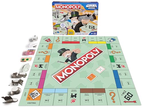 Monopoly Giant Edition Board Game for Kids