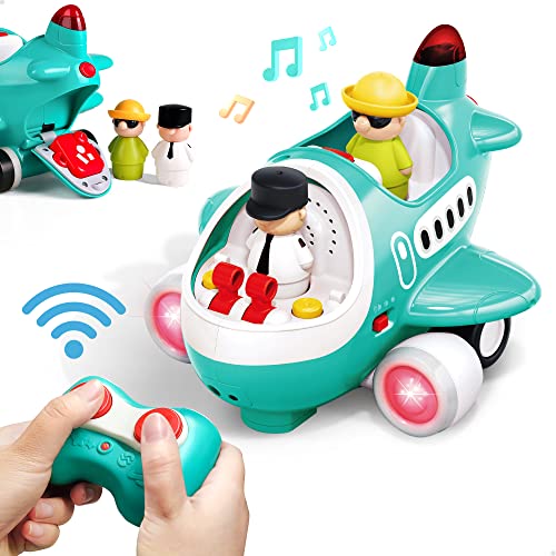 Remote Control Airplane Toy for Toddlers