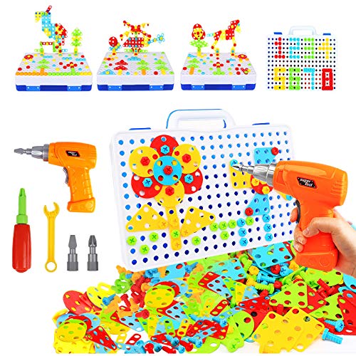 STEM Toys for Kids: Design, Drill and Construction Games