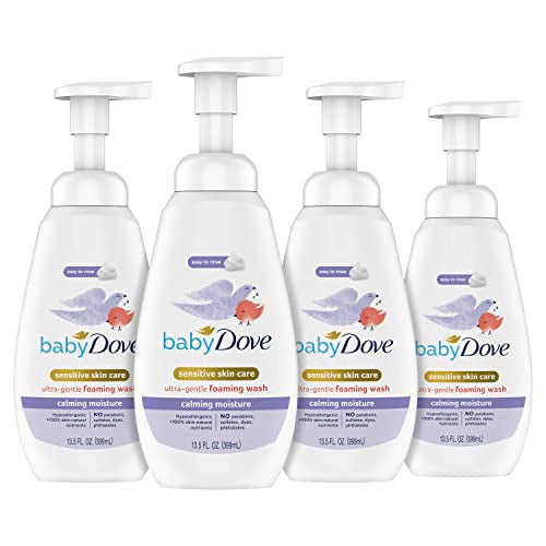 Baby Dove Calming Moisture Foaming Baby Wash - 4 Pack